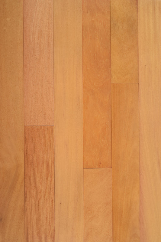 Natural Golden Teak (Garapa) 5" x 3/4" - Clear Grade