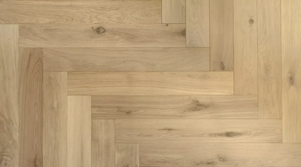 European Oak herringbone engineered wood flooring